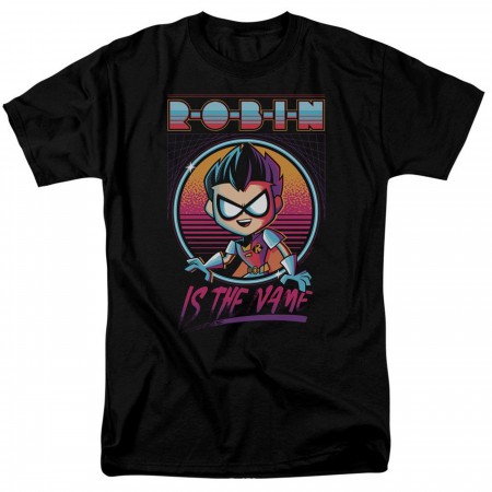 Teen Titans Robin Is The Name Men's Tshirt