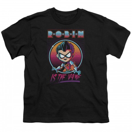 Teen Titans Robin Is The Name Kid's Tshirt