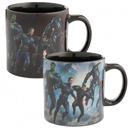 Avengers Endgame 20 oz. Heat Reactive Ceramic Mug