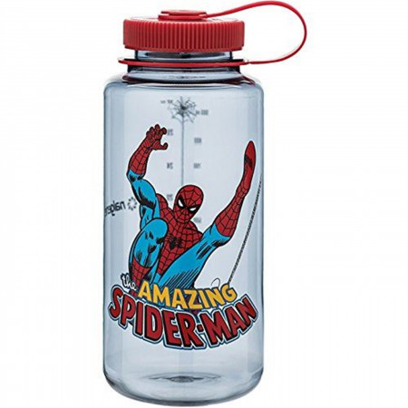 Spider-man in Action Nalgene Tritan 32oz Water Bottle