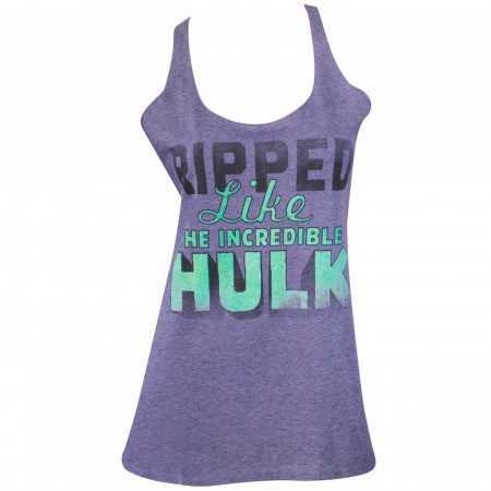 Ripped Like the Incredible Hulk Women's Tank Top