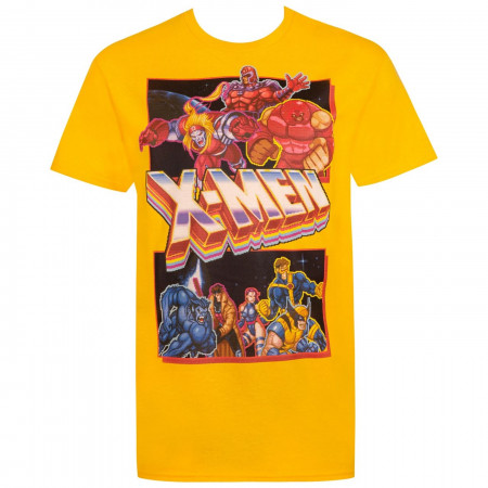 X-men Classic Arcade Game Lineup Men's-T-Shirt