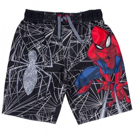 Spider-man Juvy Swim Trunks