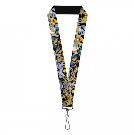 Thanos Comic Scene 1.0" Lanyard