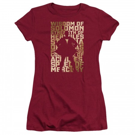 Shazam Movie Silhouette Women's T-Shirt