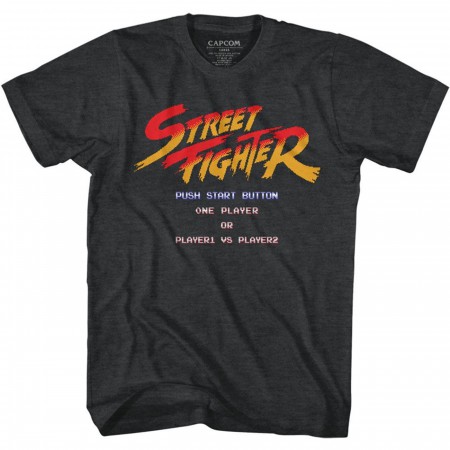 Street Fighter Start Screen T-Shirt
