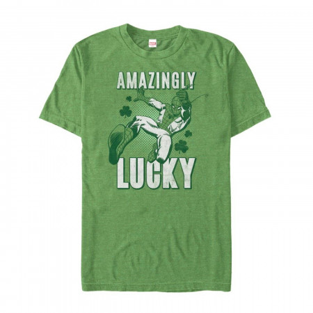 Spider-Man Amazingly Lucky St Patrick's Day T-Shirt