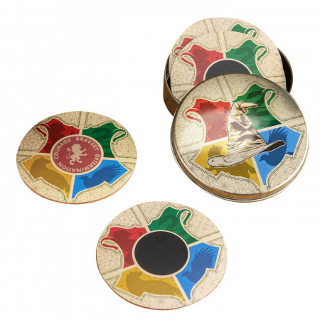 Sorting Hat Heat Change Coasters