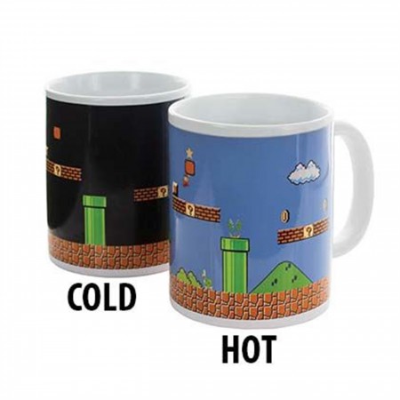 Super Mario Bros Heat Change Mug