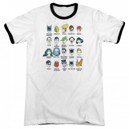 Superhero Issues Men's Ringer Shirt