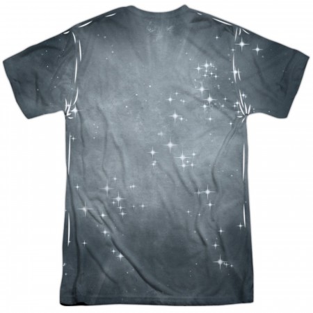 Green Lantern White Energy Symbol Sublimated Front and Back Men's T-Shirt