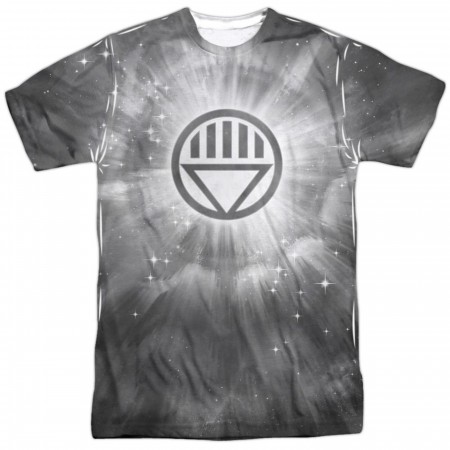 Green Lantern Black Energy Symbol Sublimated Front and Back Men's T-Shirt
