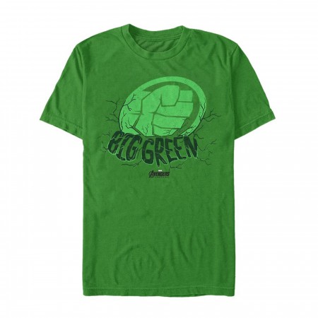 Avenger Endgame Hulk Big Green Men's T-Shirt