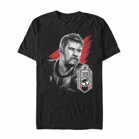 Avengers Endgame Thor Hero Badge Men's T-Shirt