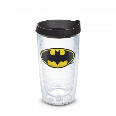 Batman Emblem Tumbler With Lid 16 oz Tervis®