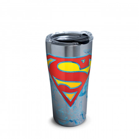 Superman Stainless Steel 20 oz Tervis® Tumbler With Lid