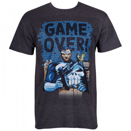 Punisher Game Over Arcade Style Men's T-Shirt