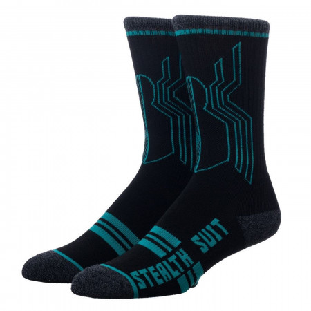 Spider-Man Stealth Suit Crew Socks