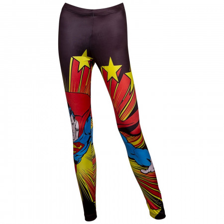 Superman Action Leggings