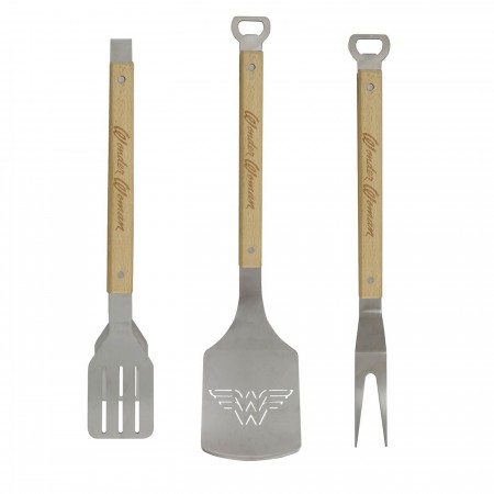 Wonder Woman Grill Tool Set