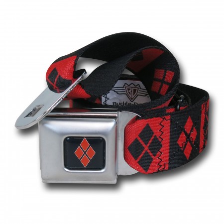 Harley Quinn Diamonds Seatbelt Belt
