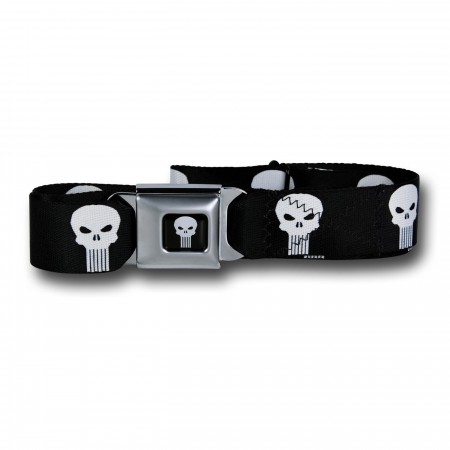 Punisher Symbols Seatbelt Belt