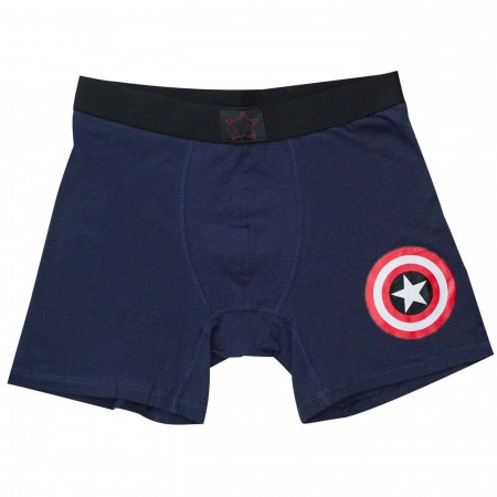 Captain America Classic Men's Underwear Boxer Briefs