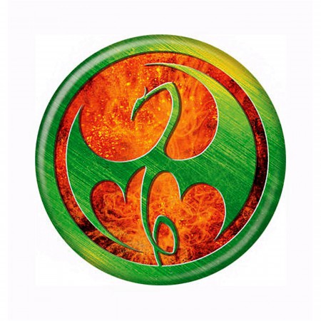 Iron Fist TV Series Icon Symbol Button