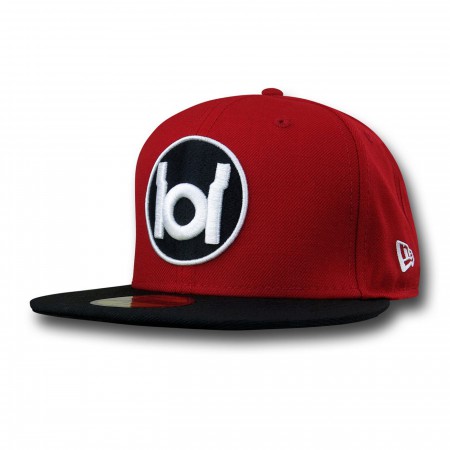 Red Lantern Symbol Red & Black 59Fifty Hat