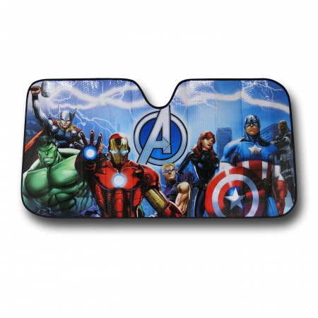 Avengers Group Car Sunshade