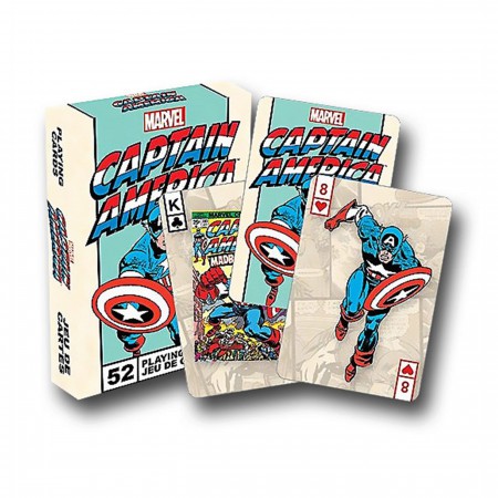 Captain America Playing Cards