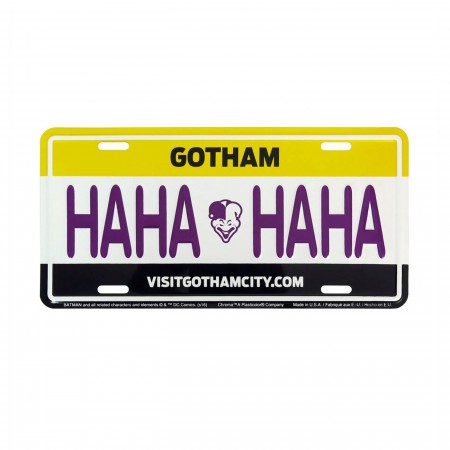 Joker HAHA License Plate