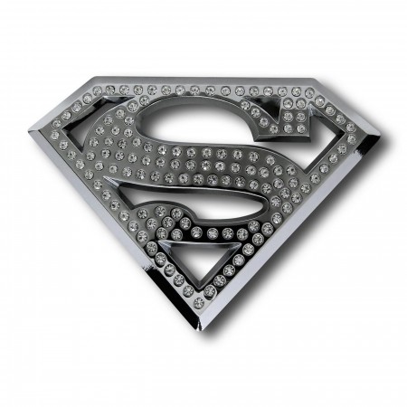 Superman Bling Symbol 3D Plastic Car Emblem