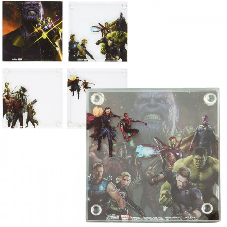 Avengers Infinity War Coaster Set of 4