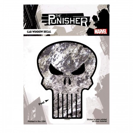 Punisher Rough Symbol Decal