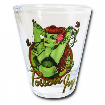Poison Ivy Bombshell Mini Glass