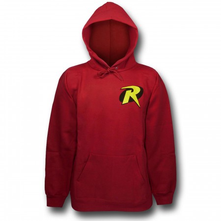 Robin Symbol Red Hoodie