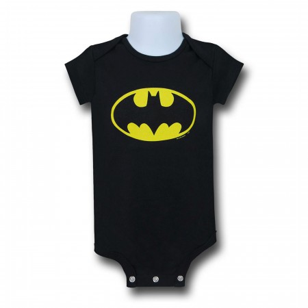 Batman Large Symbol Infant Snapsuit