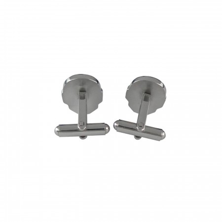 Iron Man Face Stainless Steel Plated Cufflinks