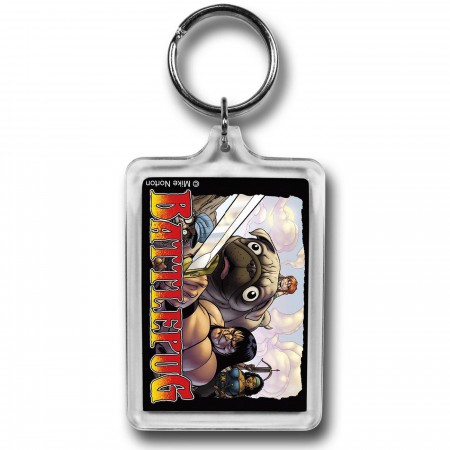 BattlePug Group Lucite Keychain