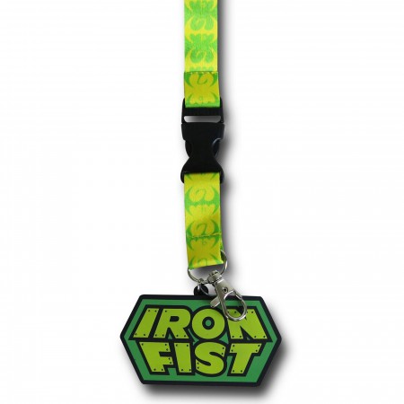 Iron Fist Symbols Lanyard