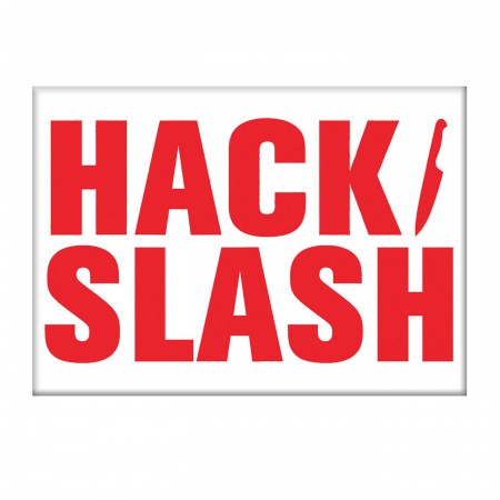 Hack Slash Logo Magnet
