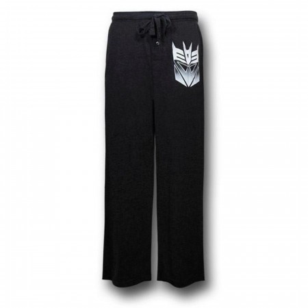 Transformers Decepticon Black Sleep Pants
