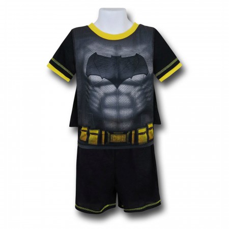 Batman Kids Caped Pajama Set with Shorts