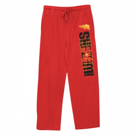 Shazam Logo Burst Unisex Pajama Pants