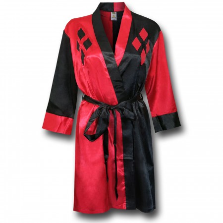 Harley Quinn Women's Satin Robe