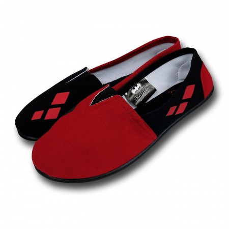 Harley Quinn All-Over Print Women's Slip-On Shoes