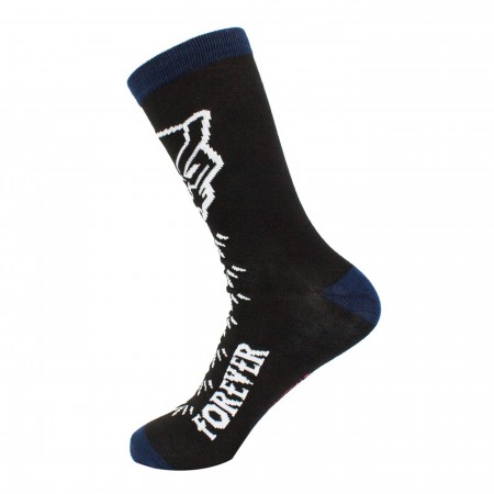 Black Panther Wakanda Crew Socks