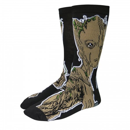 Infinity War GOTG Groot Crew Socks