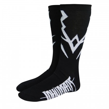 Inhumans Black Bolt Costume Crew Socks
